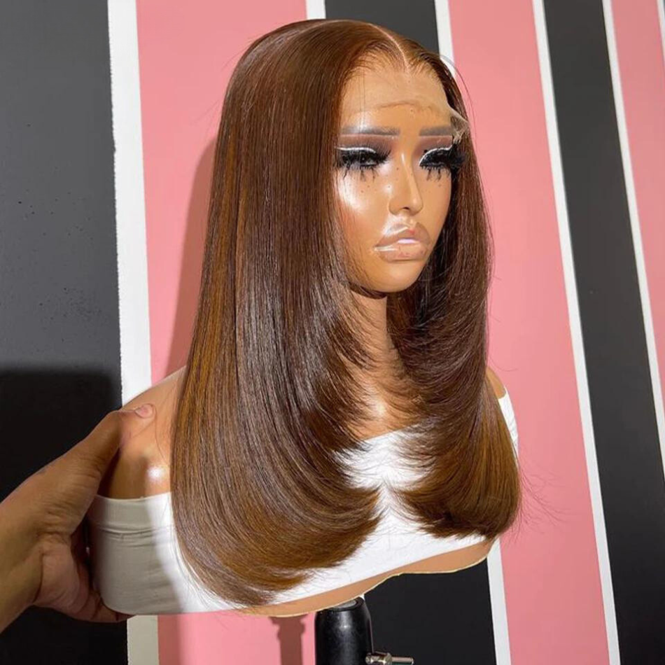 Bob Wig 13x4 Marron Straight