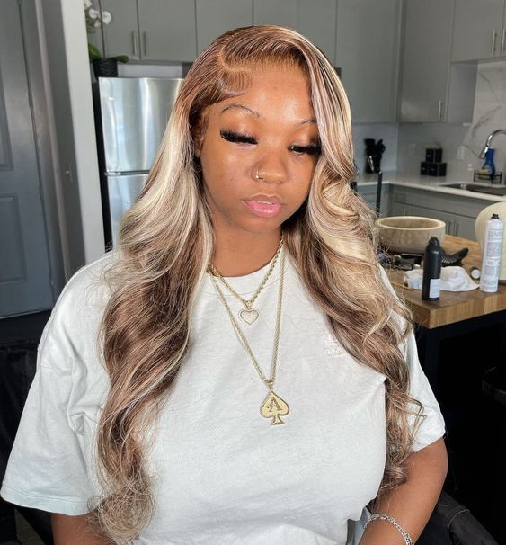 Lace Frontale 13x4 13x6 HD Lace Ash Blond Châtain Body Wave