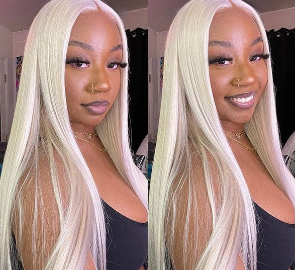 Lace Frontale 13x4 HD Lace Ash Blond Straight