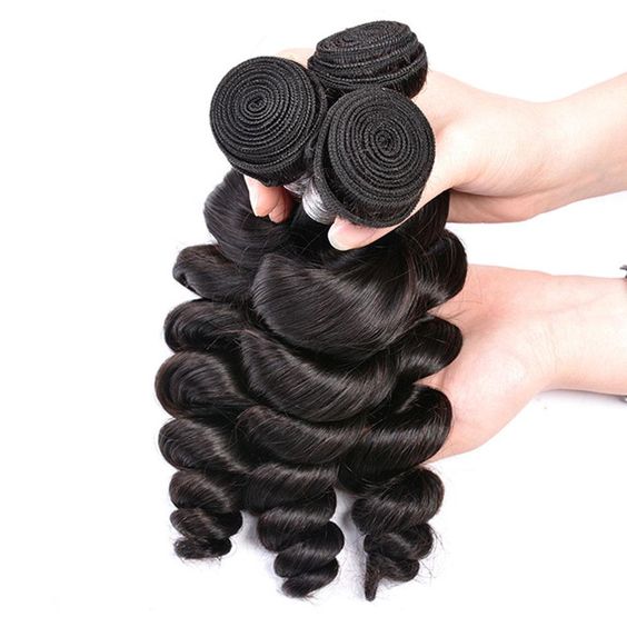 3 Paquets de Tissage Loose Wave