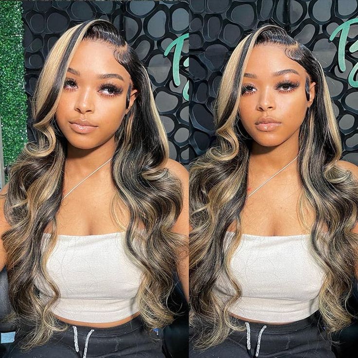 Lace Frontale 13x4 13x6 HD Lace 1B/27 Ombre highlight Body Wave Haute Qualité