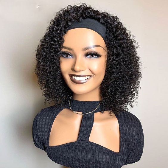 Perruque Bandeau Kinky Curly