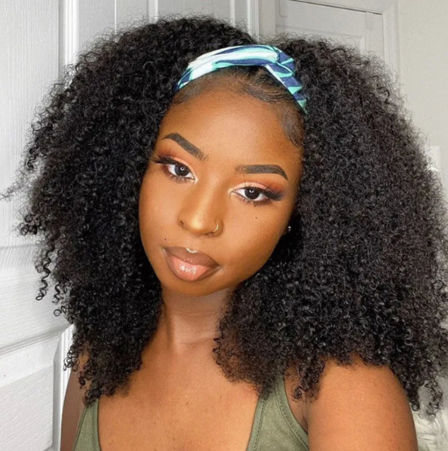 Perruque Bandeau Kinky Curly
