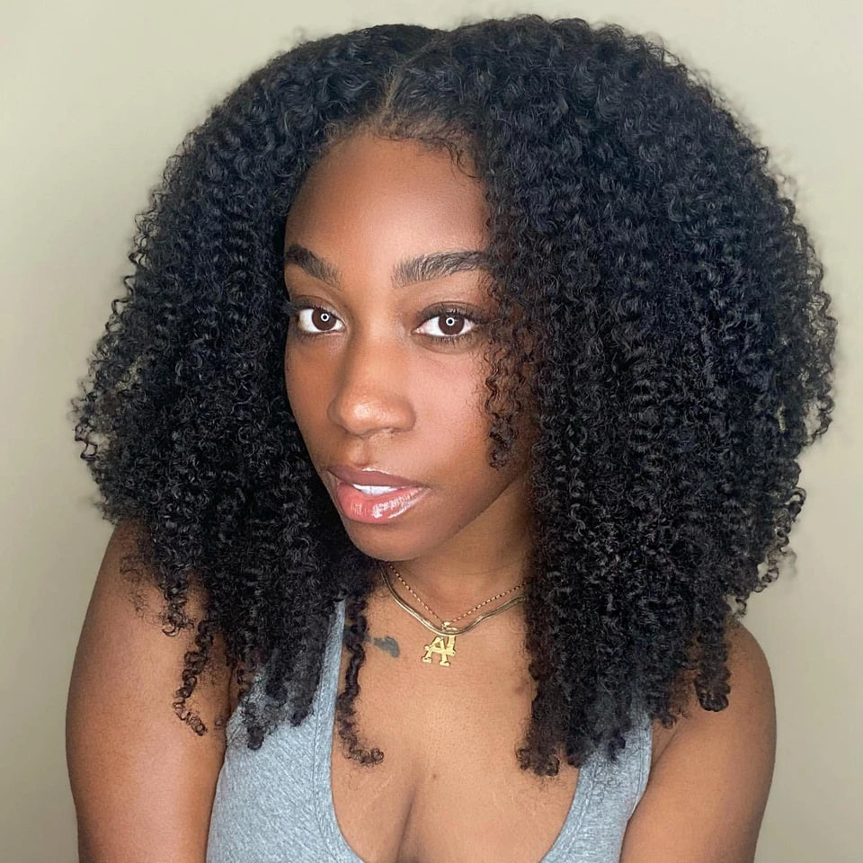 Lace Frontale Mongolian Afro Kinky Curly