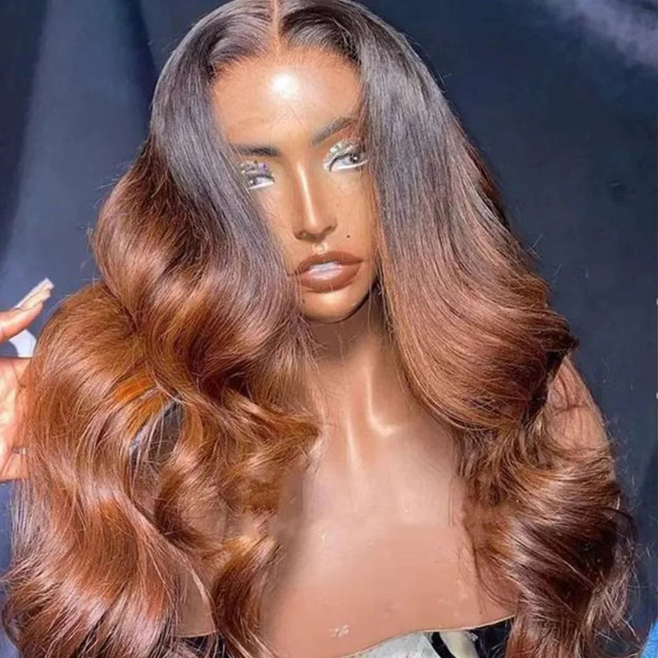 Lace Frontale 13x4 HD Lace Marron Foncé Body wave