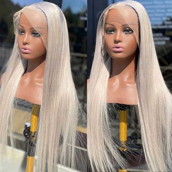 Lace Frontale 13x4 HD Lace Ash Blond Straight