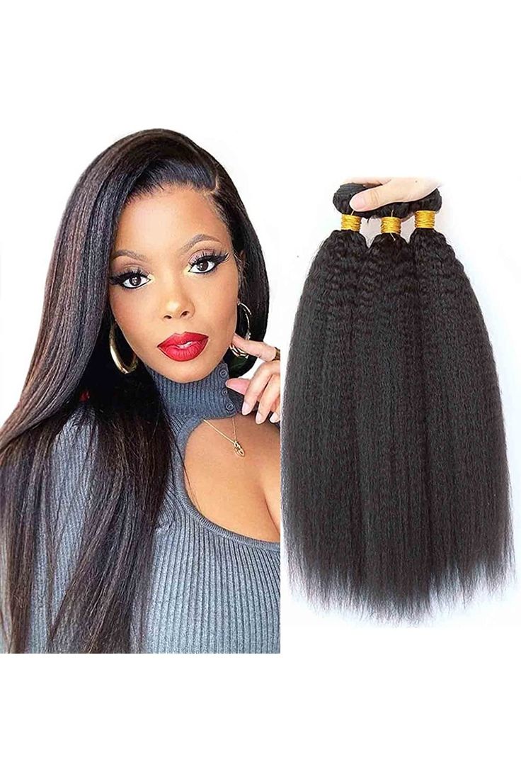 3 Paquets de Tissage + Closure Yaki Straight