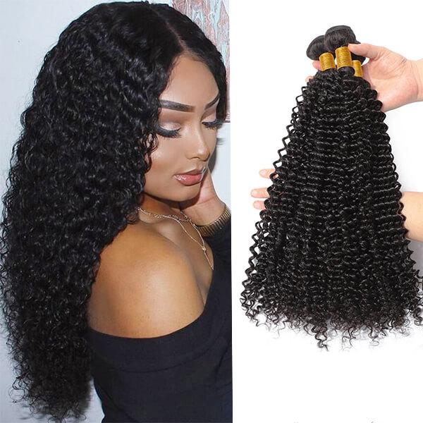 3 Paquets de Tissage Kinky Curly