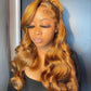 Lace Frontale 13x4 HD Lace Ginger Blond Body Wave