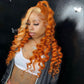 Lace Frontale 13x4 4x4 HD Lace Ginger Body Wave