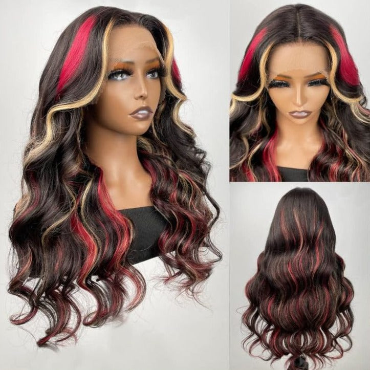 Lace Frontale 13x4 Highlight Body Wave