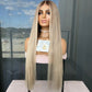 Lace Frontale 13x4 HD Lace Ash Blond Straight
