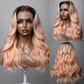 Glueless Wig 13x4 Peachy Blonde Body Wave Haute Qualité