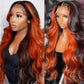 Lace Frontale 13x4 4x4 HD Lace 1B/Ginger Body Wave