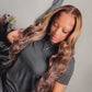 Lace Frontale 13x4 13x6 HD Lace Highlight Marron Body Wave